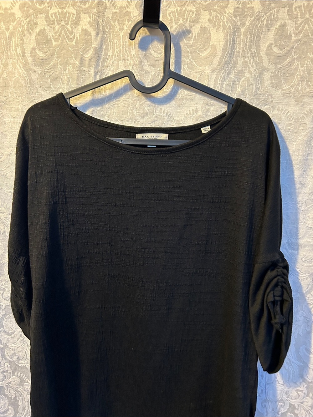 Max Studio Relaxed Short-Sleeve Size S - Picture 4 of 4